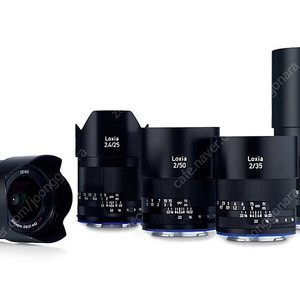 칼짜이즈 록시아 loxia 21mm 25mm 85mm 구매
