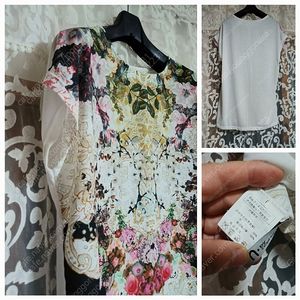 하늘하늘 시원한 롱티 55 통55 상태굿 저렴히 팝니다