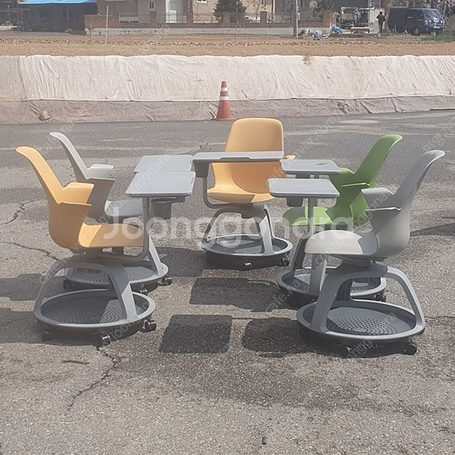 스틸케이스 노드체어 STEELCASE 삼각대베이스 스텐...--4