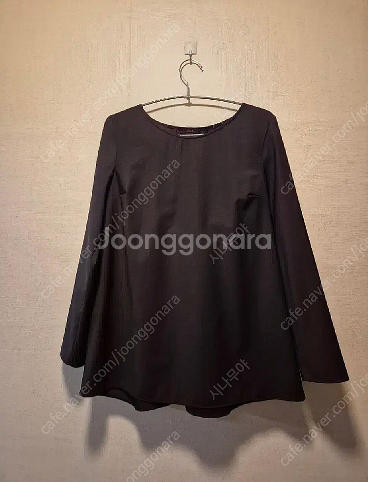 거의새옷 COS wool 100% 뒷모습 있븐 블라우스...--1