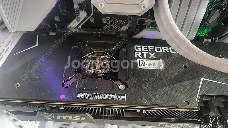 5950X, 3080TI 케세어셋팅 최상급PC판매합니다--1