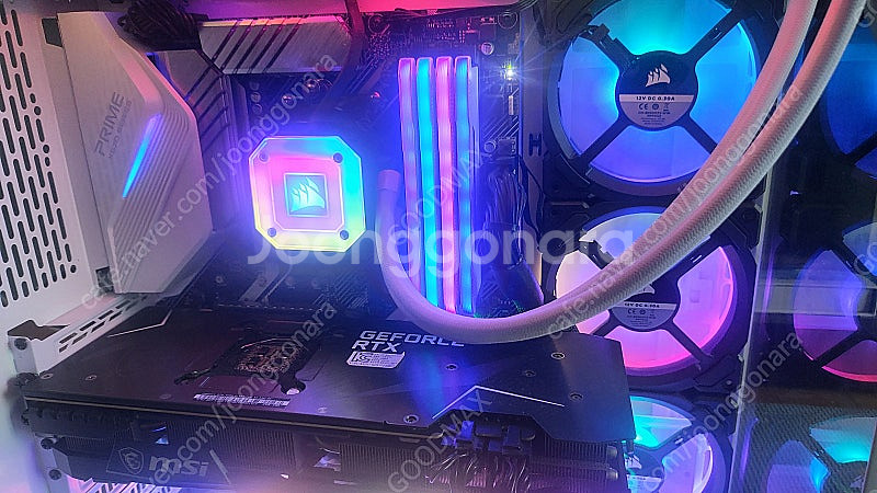 5950X, 3080TI 케세어셋팅 최상급PC판매합니다--3