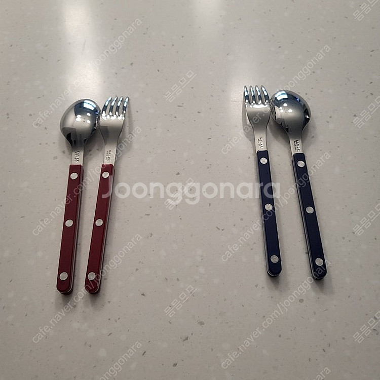 사브르 샐러드 카트러리 (네이비)--0