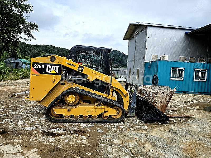 캐타필라 74마력 스키로더 CAT 279D 2018년 ...--5