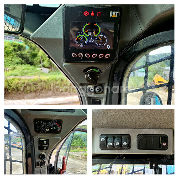 캐타필라 74마력 스키로더 CAT 279D 2018년 ...--8