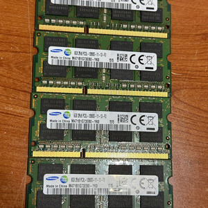 삼성 노트북용 메모리 ddr3l 12800s 8g 4장