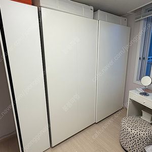 이케아 팍스 슬라이딩 옷장 + 메토드 키큰장 서비스_가격인하 30만원