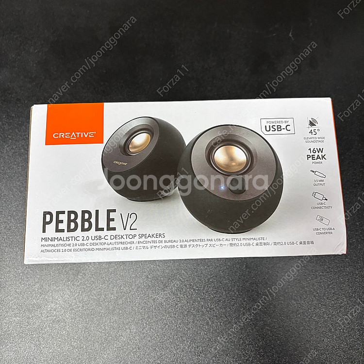 크리에이티브 PEBBLE V2 페블 v2 pc 스피커--0