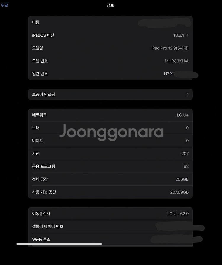 아이패드 프로 12.9 5세대 (256GB, 셀룰러) ...--1