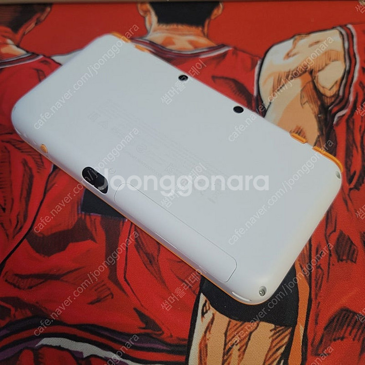 닌텐도 2DS XL 화이트오렌지 포켓몬스터칩4개포함--1