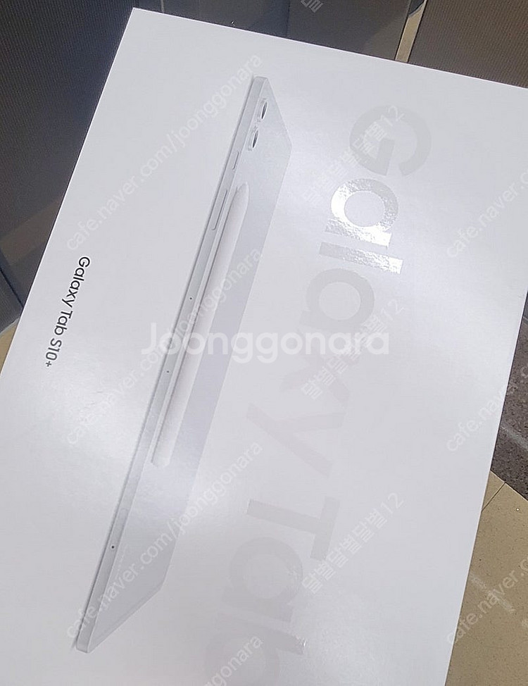 갤럭시탭 S10+ 새상품 512g 미개봉 플래티넘실버 ...--0