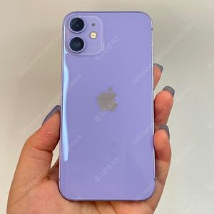 99917(울산중고폰) 아이폰12미니 배터리성능 100% 퍼플 64GB 판매합니다 22만원 텔레그램OK