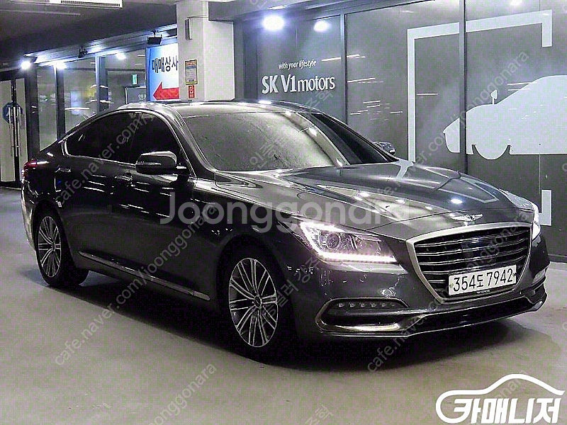 [제네시스]G80 2.2D 럭셔리 중고차중고차매입전액할...--0