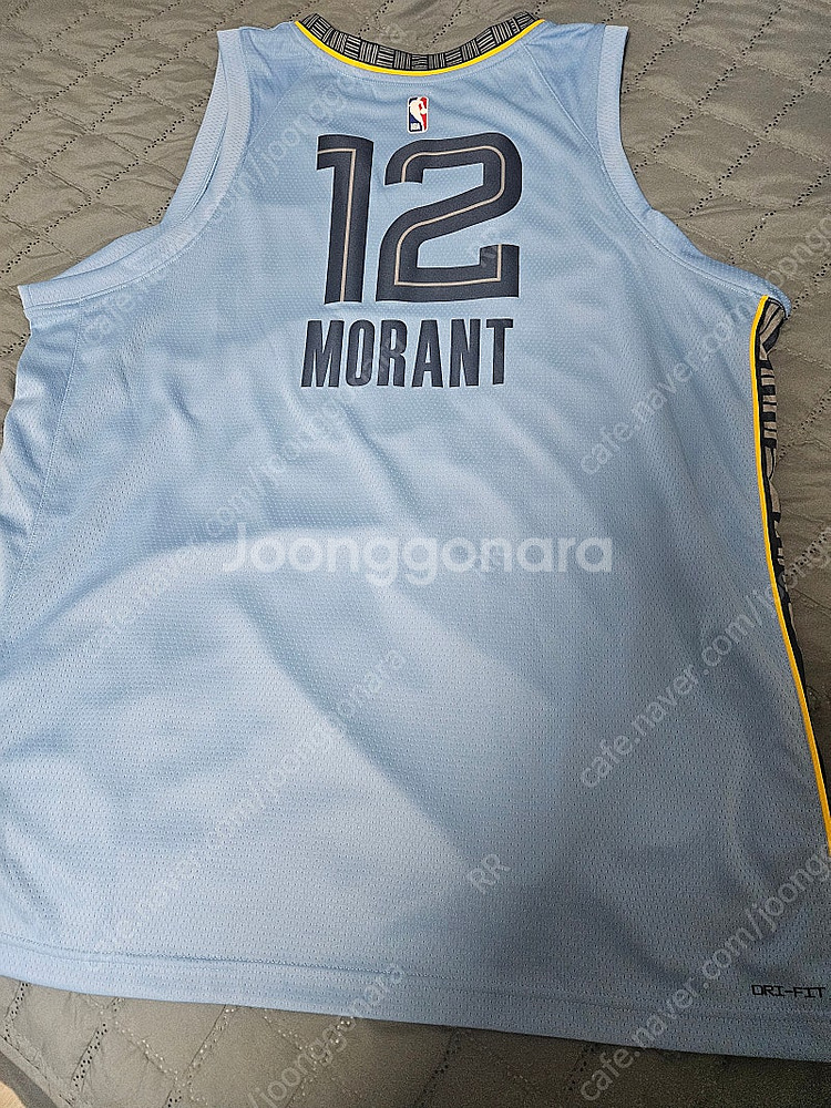NBA 정품 멤피스 모란트 저지--0