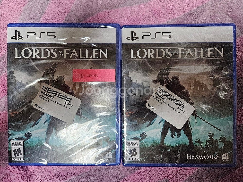 PS5 PS4 타이틀 몇장 판매 + PS4슬림 2018...--0
