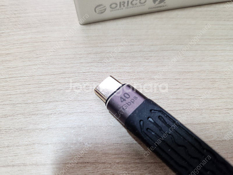 오리코 썬더볼트3 40gb NVME SSD 케이스--3