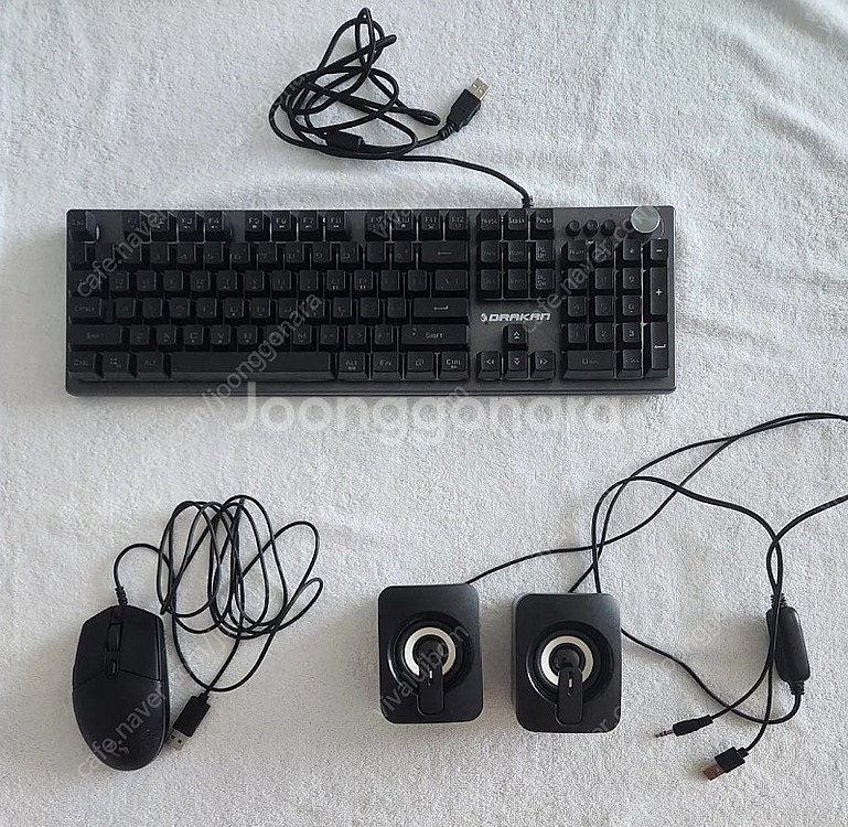 24인치 led 모니터, 게이밍 헤드셋 키보드 마우스,...--1