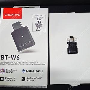 Creative BT-W6 aptX Adaptive, LossLess 동글