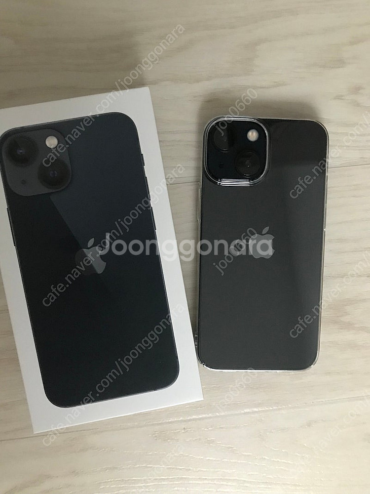 아이폰13미니 미드나이트 128gb 애케플 (27.7.--0
