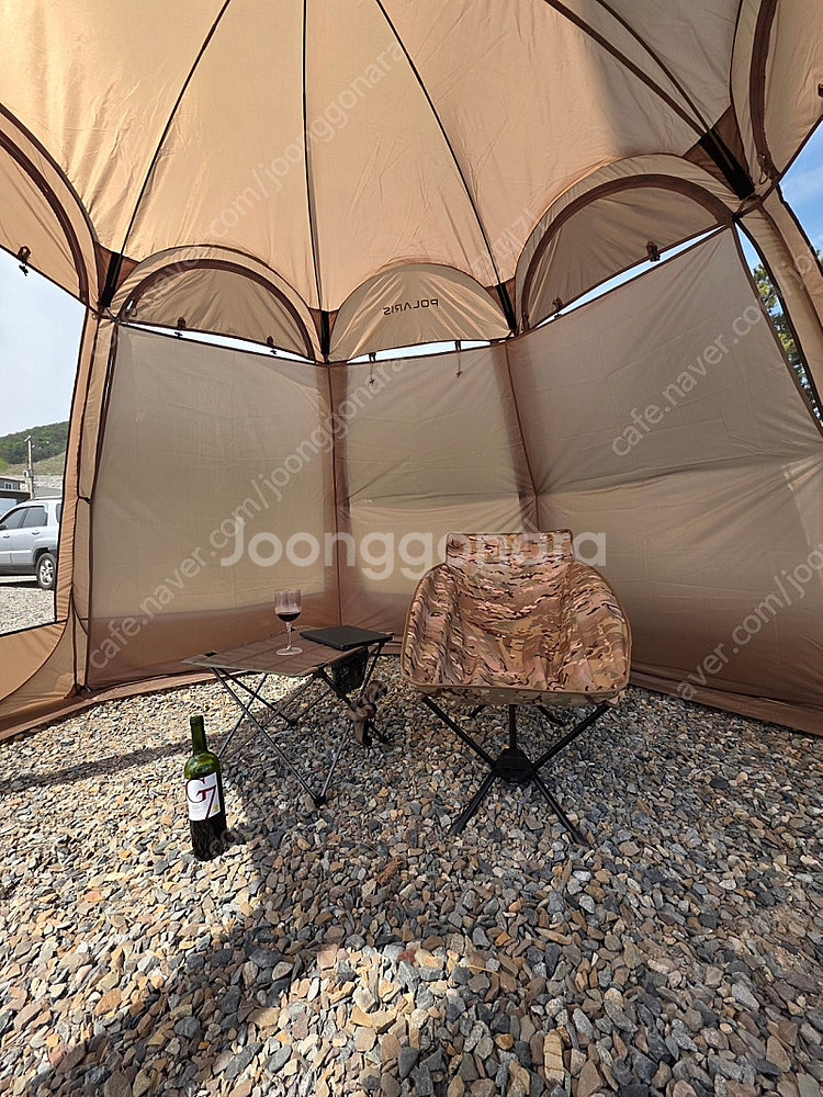 폴라리스 컴팩트 매쉬 버전 탄색 P1+전용 플라이+가림--2