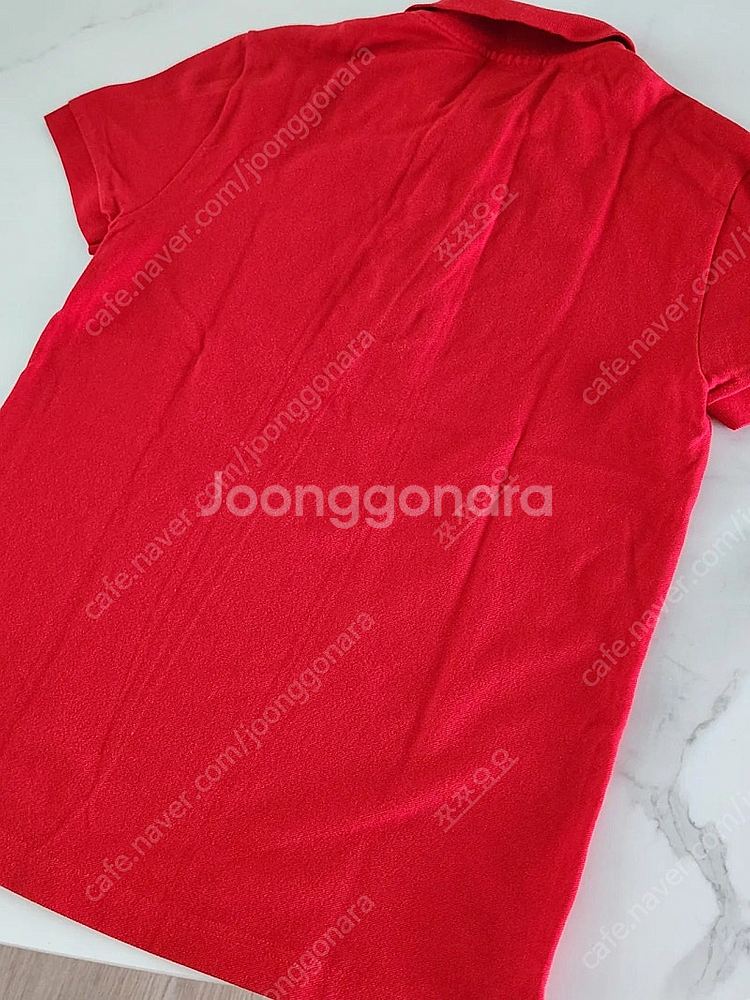 라코스테 슬림핏 피케 카라티 폴로 셔츠--2