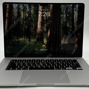 [Apple] 맥북에어 2024 15인치 / M3, 16GB RAM, 512GB SSD, 풀박스, 충전기 포함