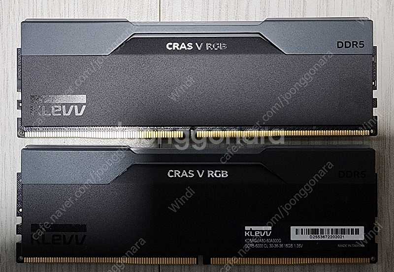 DDR5 6000 32G 에센코어 KLEVV--1