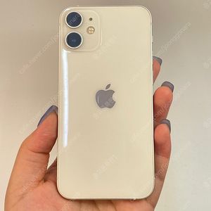 96615(울산중고폰) 아이폰12미니 배터리성능 86% 화이트 128GB 판매합니다 22만원 텔레그램OK