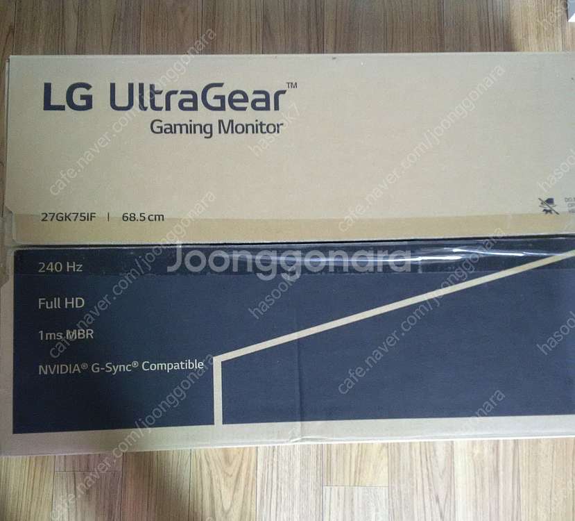LG 울트라기어 27인치 모니터(27gk75If) 판매...--1