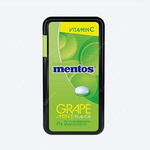 세븐일레븐 멘토스 민트 청포도