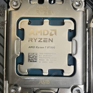 라이젠 8700G CPU