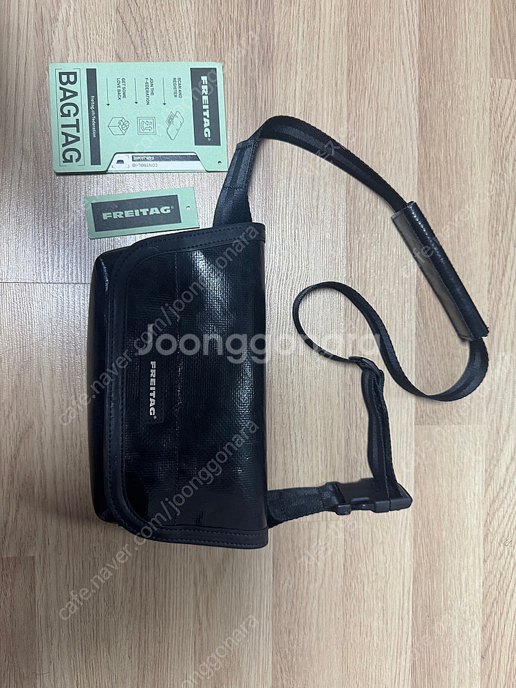 프라이탁 제이미 블랙 중고--0