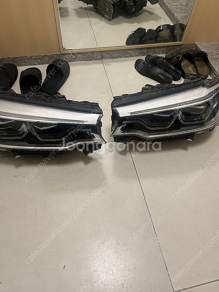 bmw g30 어뎁티드led 전조등+모듈 팝니다--2