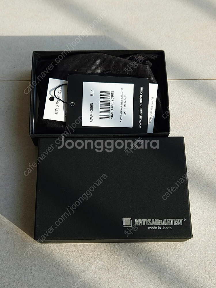 아티산 아티스트 블랙 실크 스트랩 ACAM-306N, ...--1