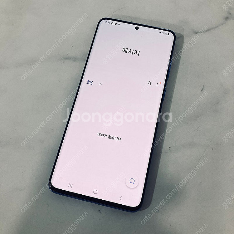 갤럭시 S20플러스+ 블루 256용량 매우깨끗 14만원 판매합니다!--4