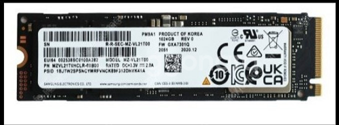 NVMe m.2 256GB SSD 70개 팝니다.--0