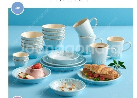 코렐 브리즈스톤 20p 그릇 면기 컵세트 급처하고 밀폐...--3