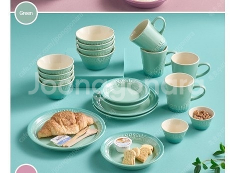 코렐 브리즈스톤 20p 그릇 면기 컵세트 급처하고 밀폐...--5