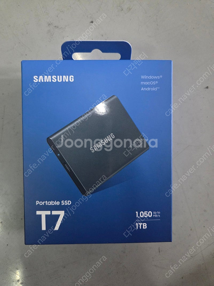 [미개봉] 삼성 T7 1TB 외장SSD 팝니다--0