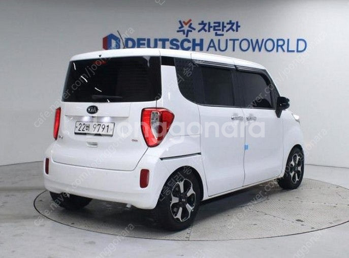 레이중고가격 기아 레이 가솔린 터보 흰색 바디 상태 좋은 무사고 중고차--7