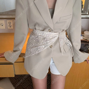 새상품 러브미우 아인 싱글 블레이저 자켓
