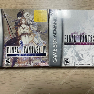 북미판 GBA 파이날 판타지 시리즈 판매합니다. 파판4, 파판5(미개봉), 파판6, 파판택틱스
