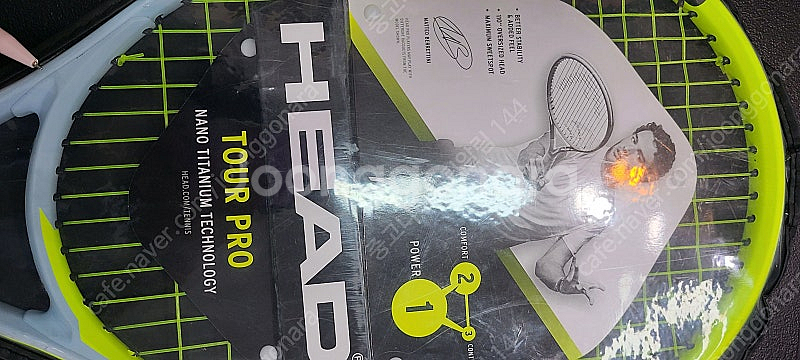 HEAD TOUR PRO 나노티타늄 테니스라켓 헤드 투...--1