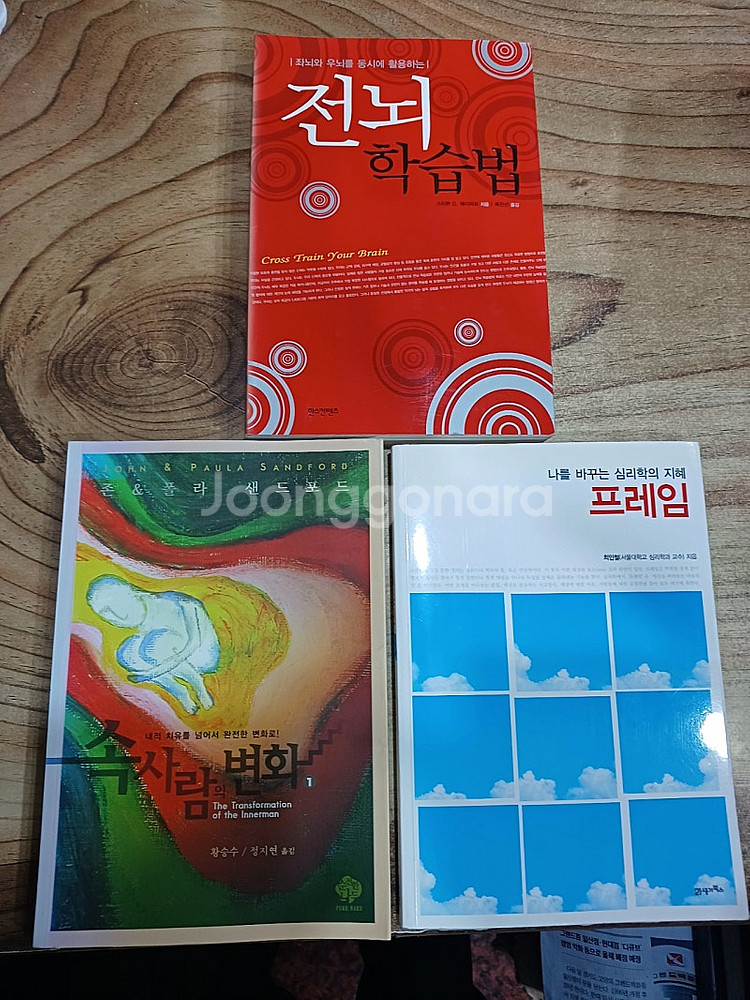 전뇌 학습법 /속사람의 변화 /프레임(3권)--0