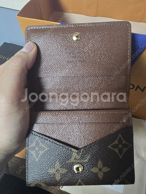 루이비통 엔벨로프 카드지갑 판매합니다 (풀셋트 / 정품...--1