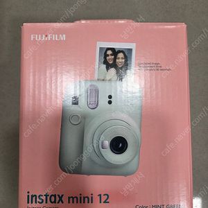 후지 인스탁스 미니 12 민트 그린 폴라로이드 카메라 (미개봉 새상품)