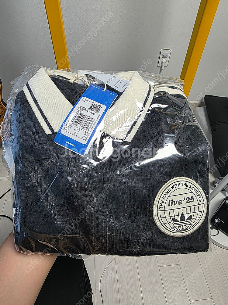아디다스 오아시스 콜라보 자카드 져지 카디프 한정판--1