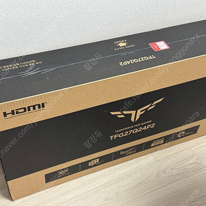 한성컴퓨터 QHD Fast IPS 240Hz 게이밍 모니터 무결점 27인치
