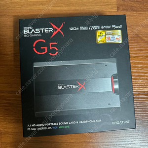 사운드 블라스터 x G5 팝니다.