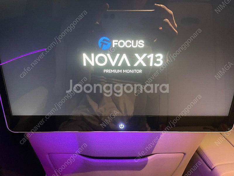 대구 FOCUS NOVA X13 차량용 리어모니터 팝니...--4